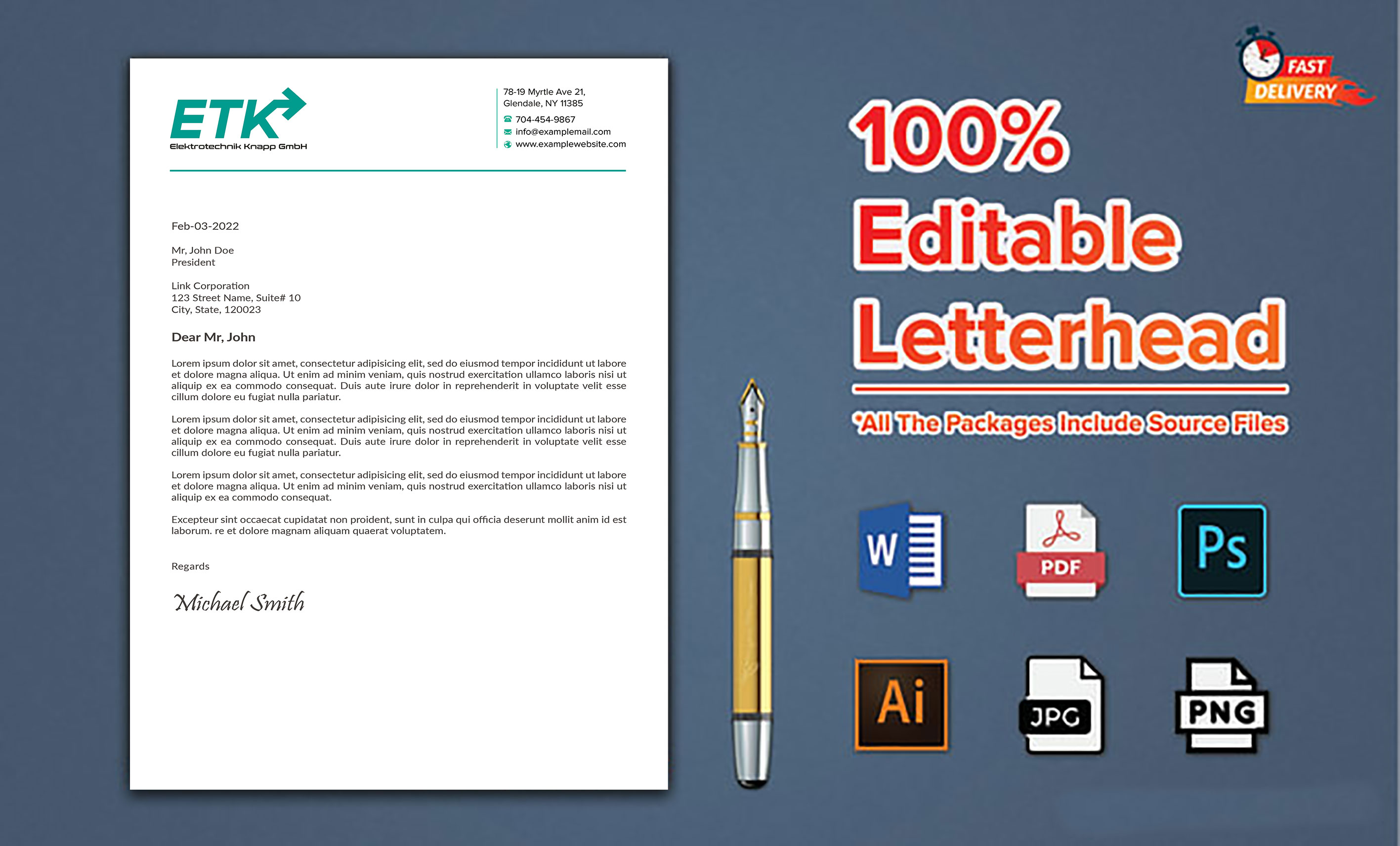 Letterhead Design by sadikul islam for this project | Design #30400997