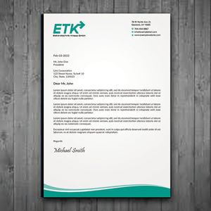 Letterhead Design by sadikul islam for this project | Design: #30401005