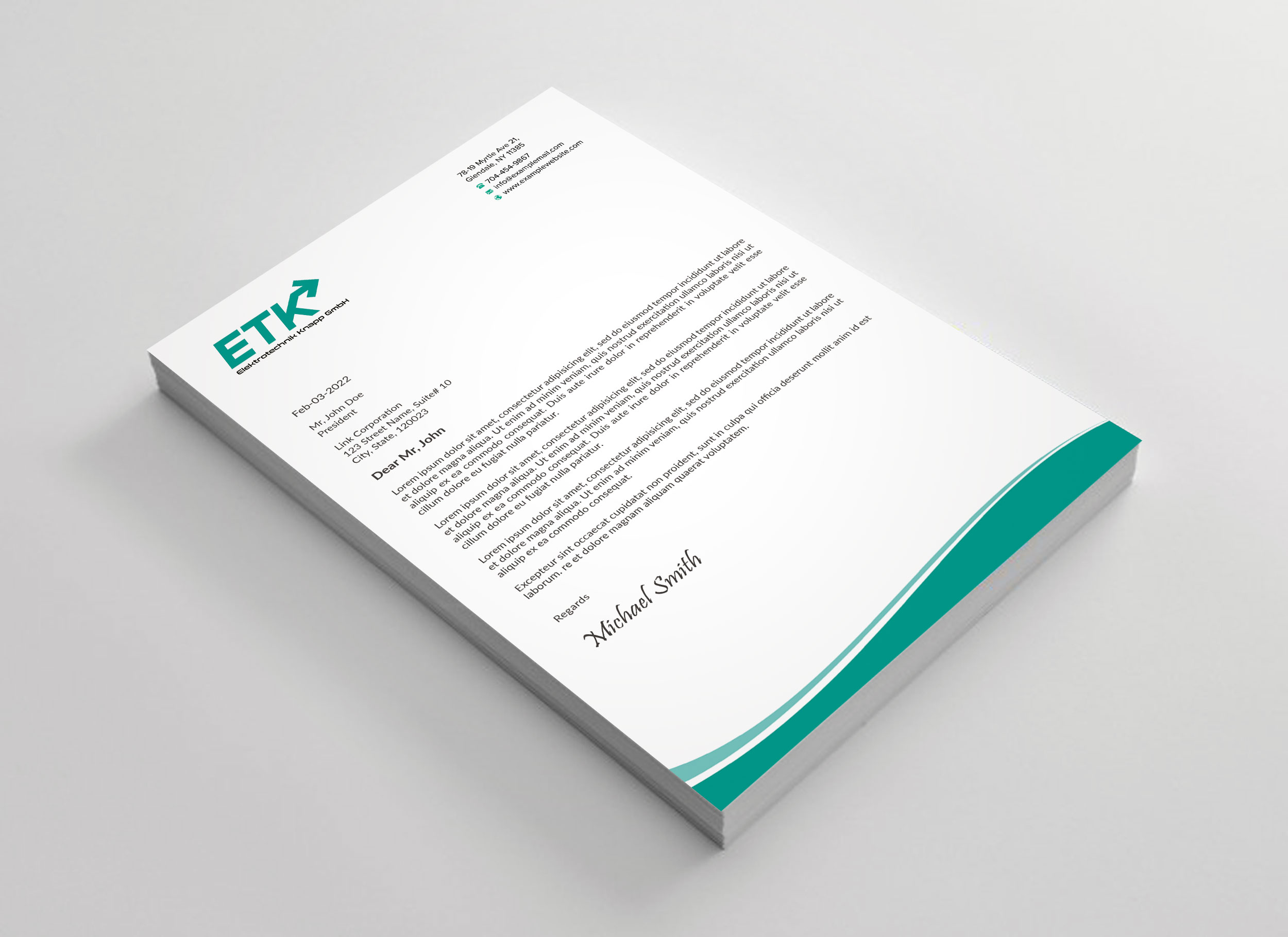 Letterhead Design by sadikul islam for this project | Design #30401006