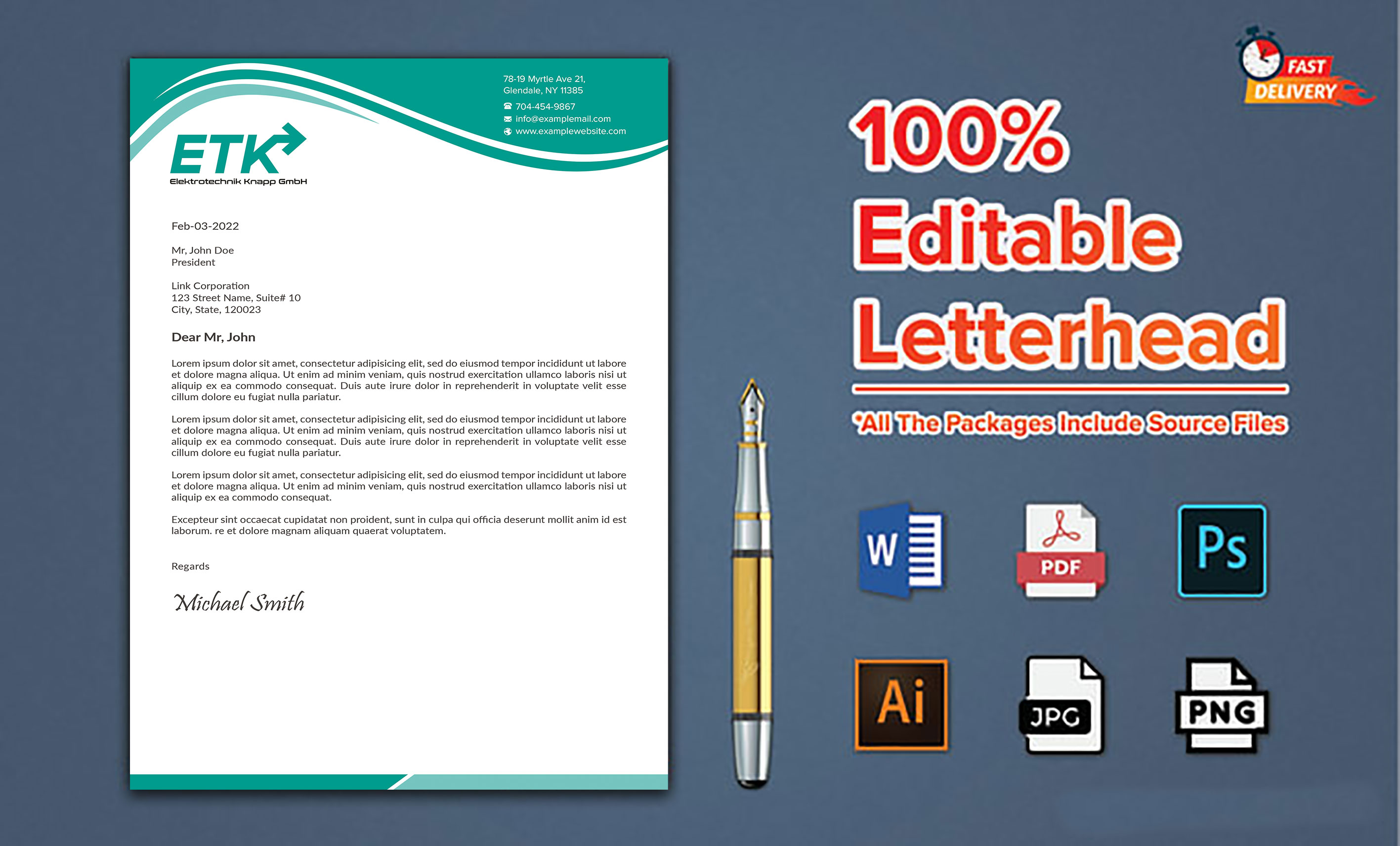 Letterhead Design by sadikul islam for this project | Design #30401016