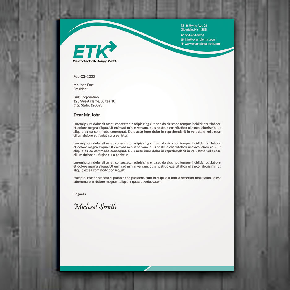Letterhead Design by sadikul islam for this project | Design #30401017