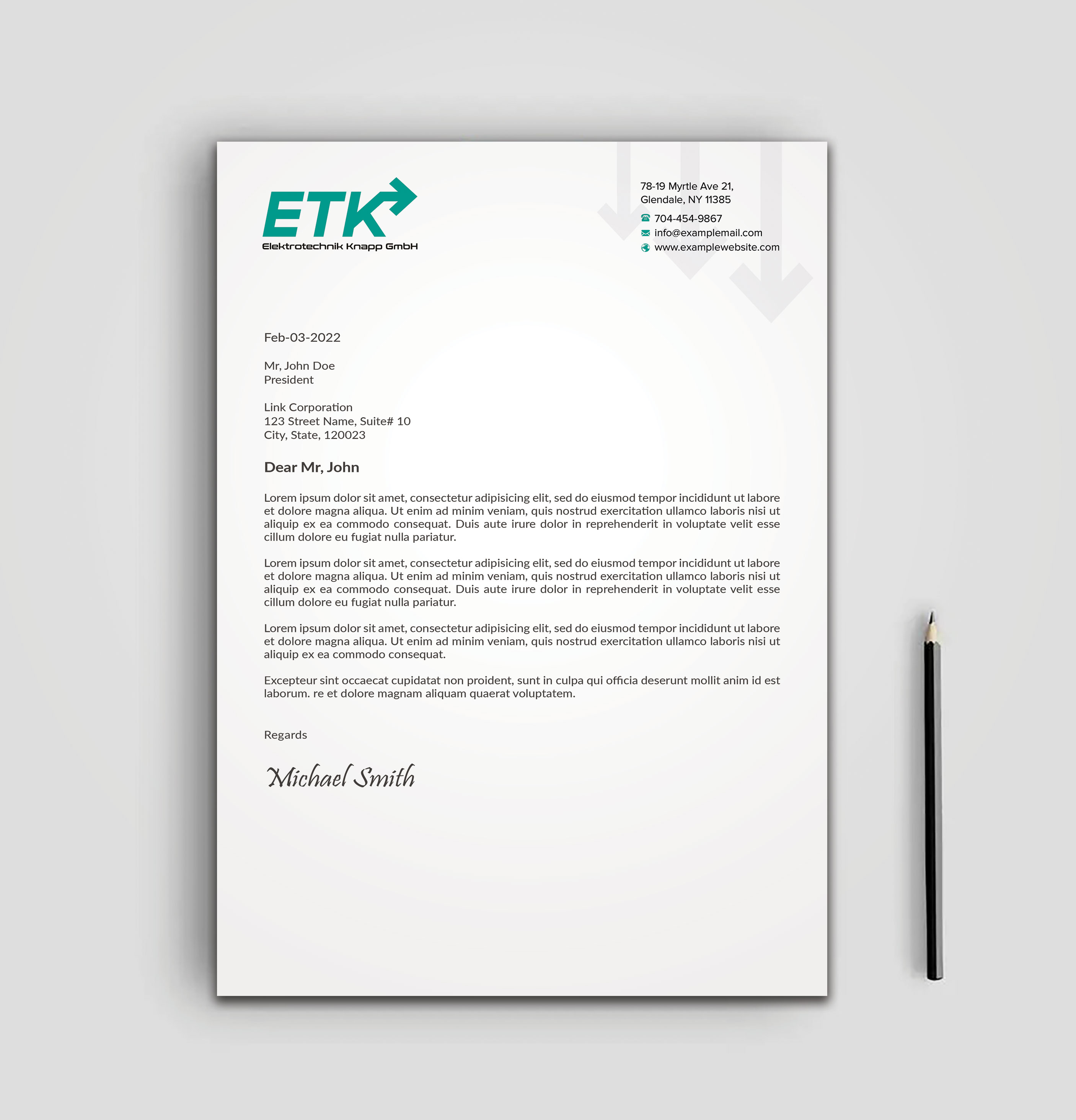 Letterhead Design by sadikul islam for this project | Design #30402213