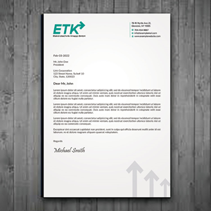 Letterhead Design by sadikul islam for this project | Design: #30402215