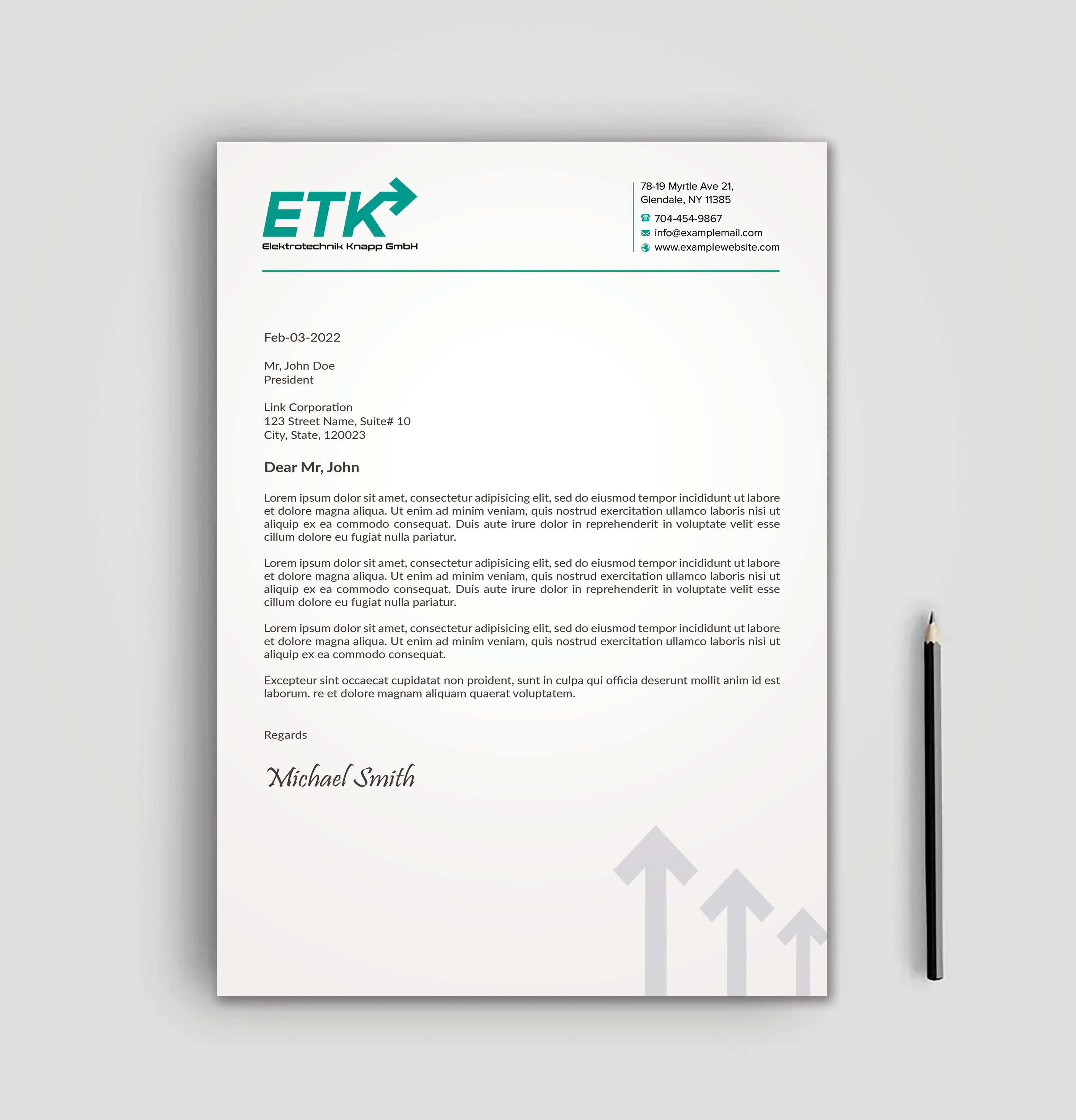 Letterhead Design by sadikul islam for this project | Design #30403569
