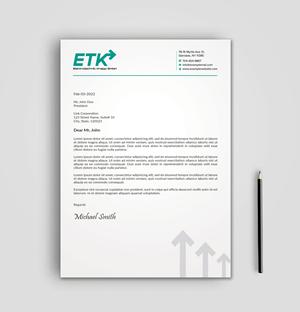 Letterhead Design by sadikul islam for this project | Design: #30403569