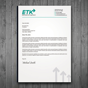 Letterhead Design by sadikul islam for this project | Design: #30403651