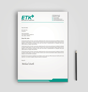 Letterhead Design by sadikul islam for this project | Design: #30403654