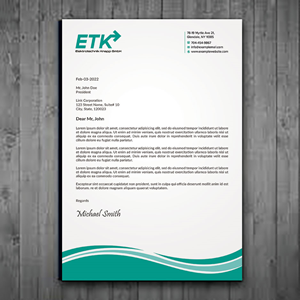 Letterhead Design by sadikul islam for this project | Design: #30403660