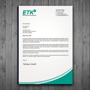 Letterhead Design by sadikul islam for this project | Design: #30404397