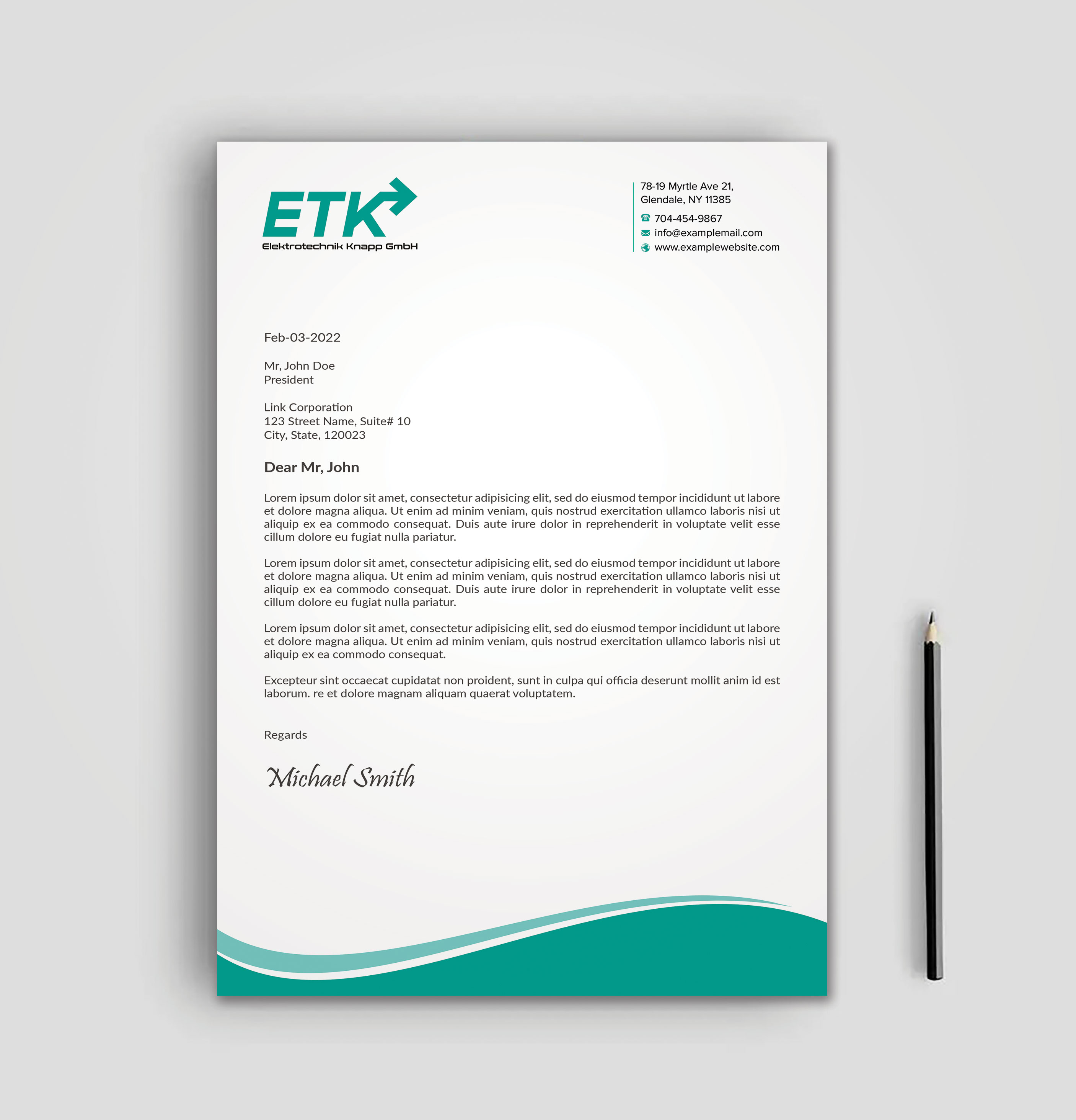 Letterhead Design by sadikul islam for this project | Design #30404401