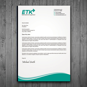 Letterhead Design by sadikul islam for this project | Design: #30404406