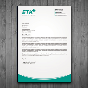 Letterhead Design by sadikul islam for this project | Design: #30404488