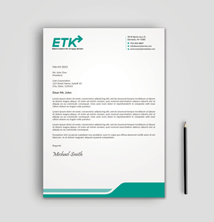 Letterhead Design by sadikul islam for this project | Design: #30404674