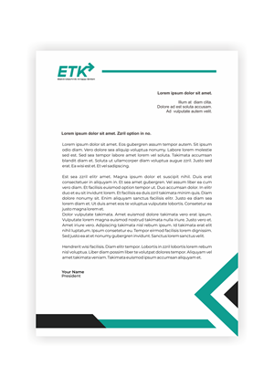 Letterhead Design by Design by Nilahm