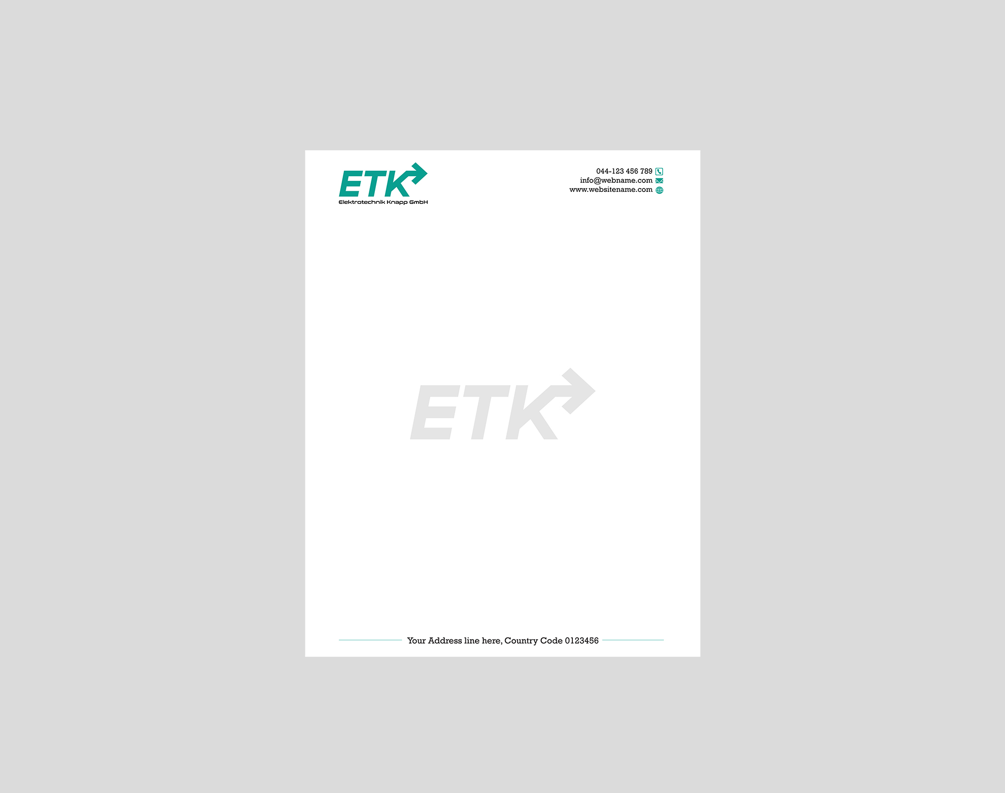 Letterhead Design by Creations Box 2015 for this project | Design #30390530