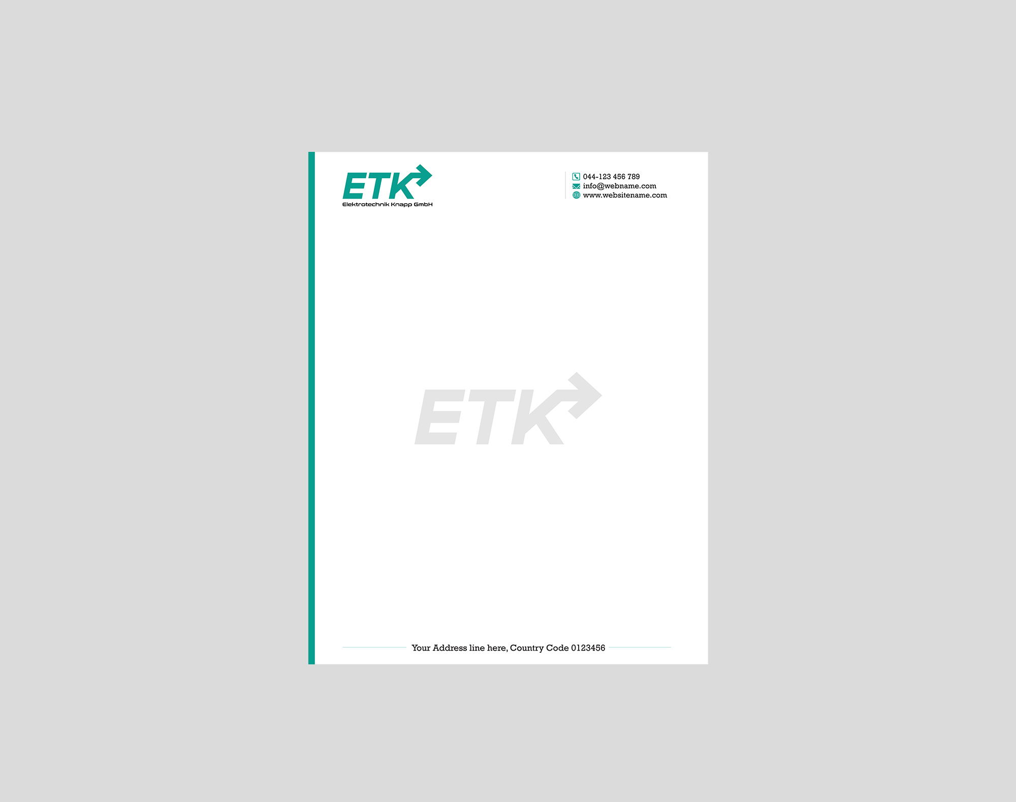 Letterhead Design by Creations Box 2015 for this project | Design #30390536