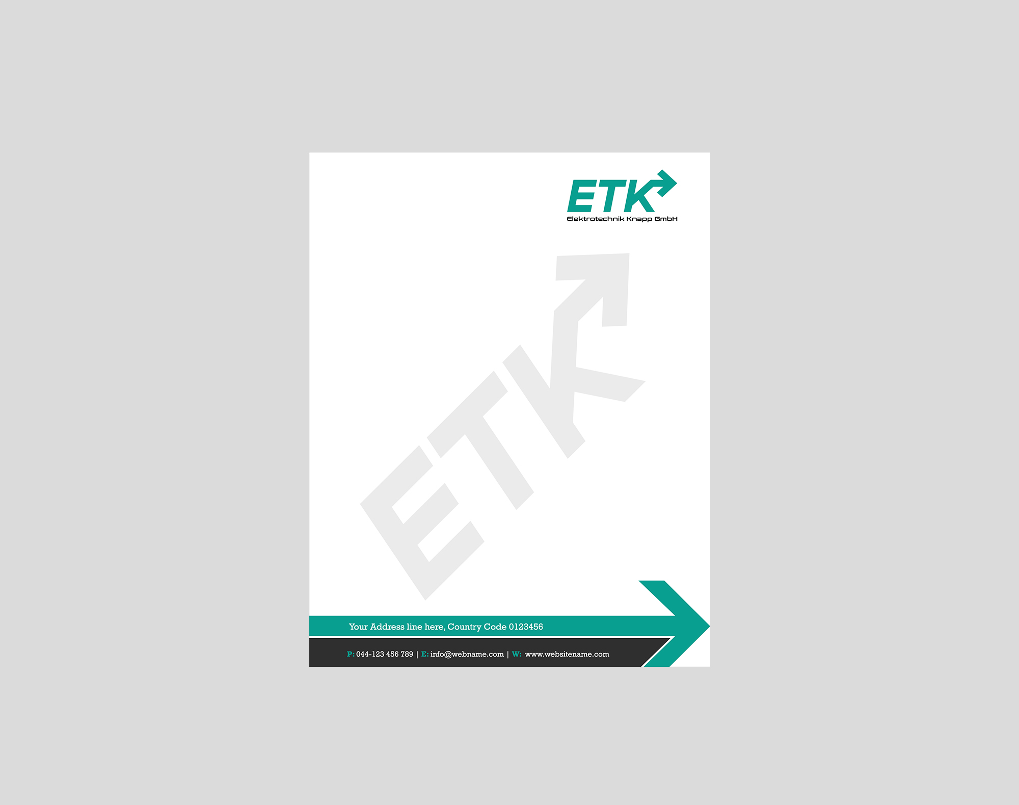 Letterhead Design by Creations Box 2015 for this project | Design #30390537