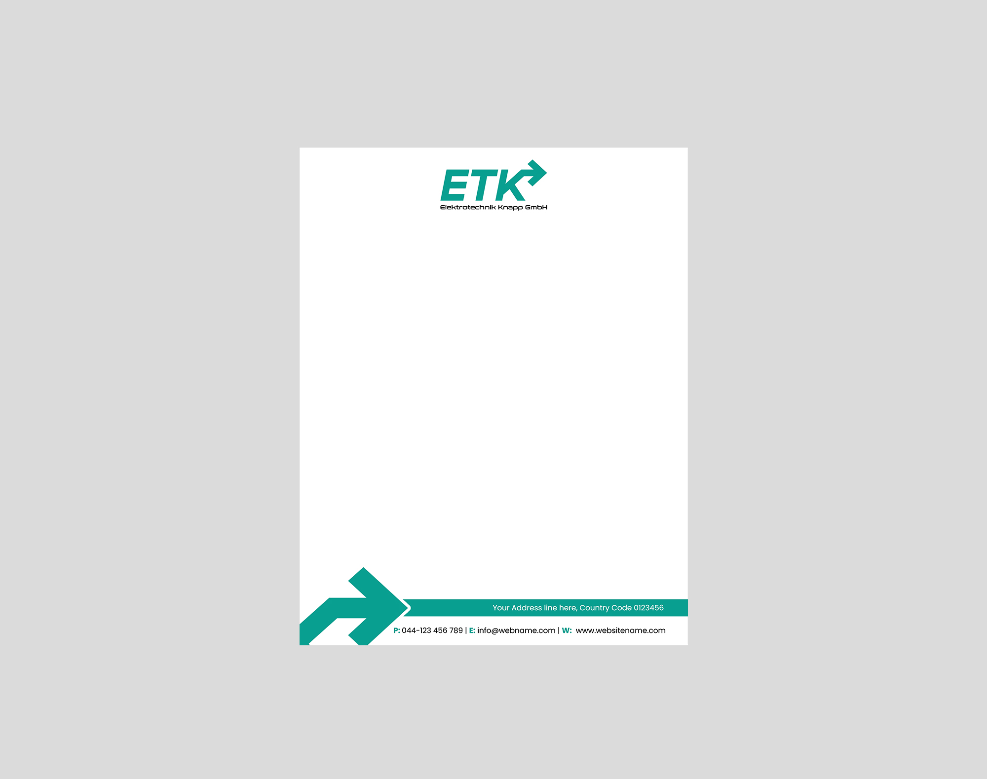 Letterhead Design by Creations Box 2015 for this project | Design #30390540