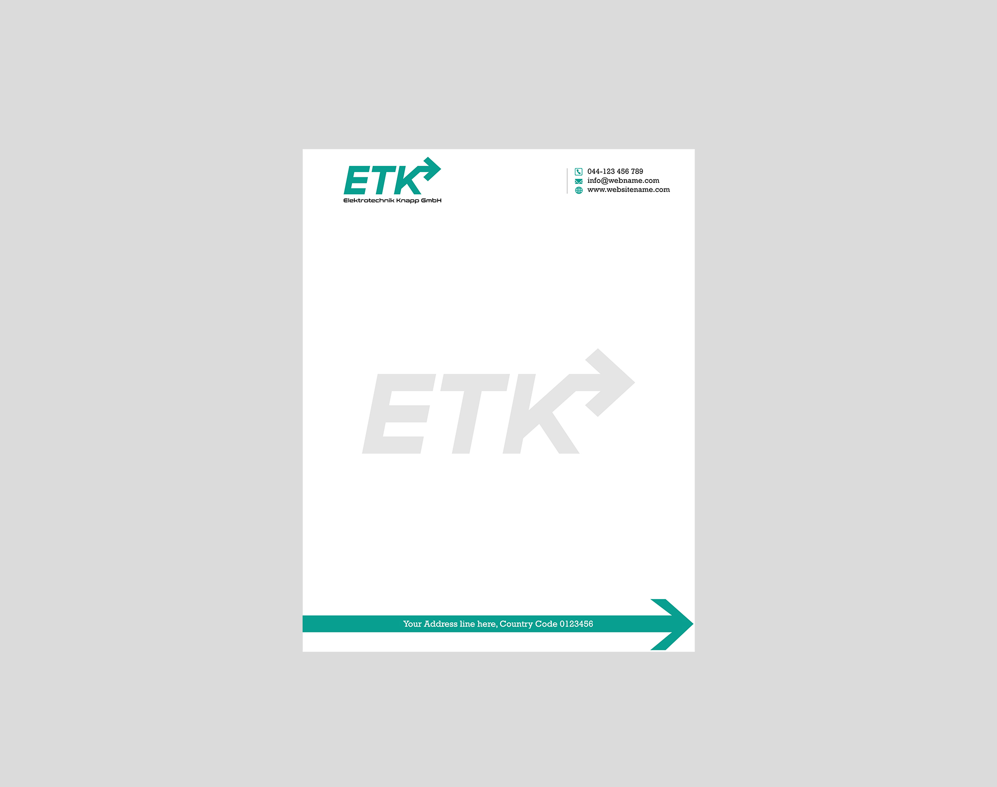 Letterhead Design by Creations Box 2015 for this project | Design #30390542