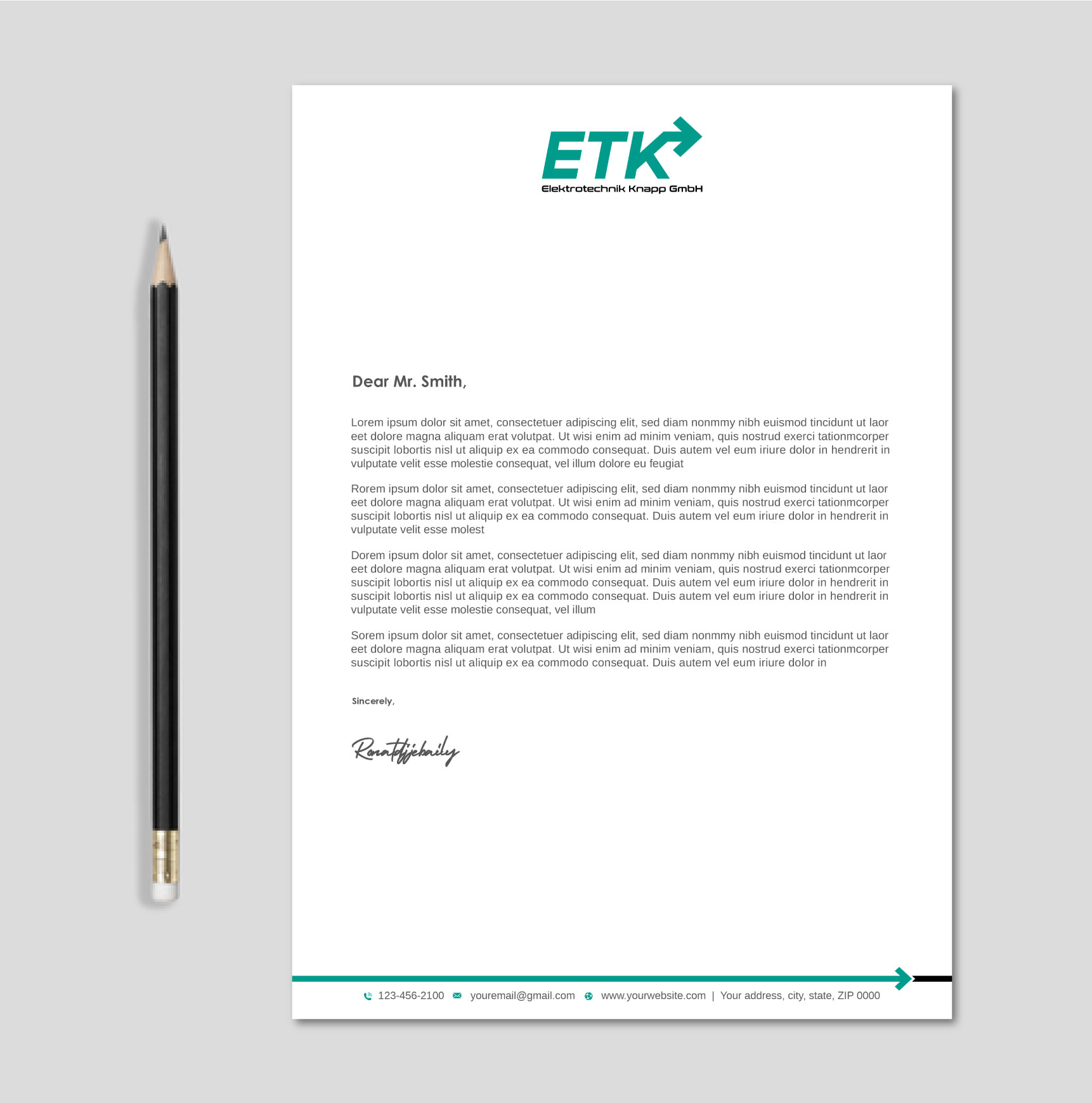 Letterhead Design by LAXMI DESIGNHUB for this project | Design #30416731