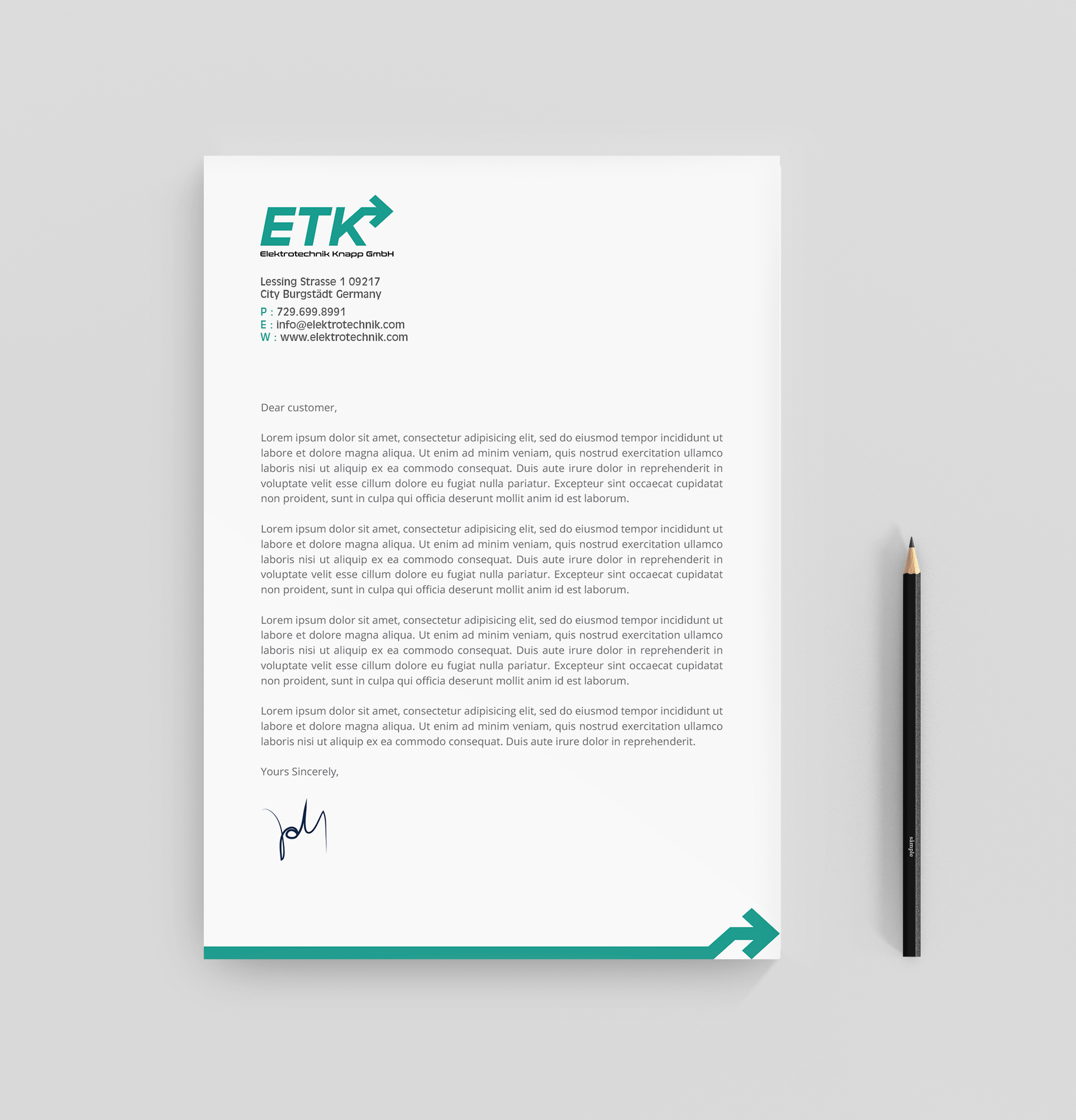 Letterhead Design by R.design for this project | Design #30413444