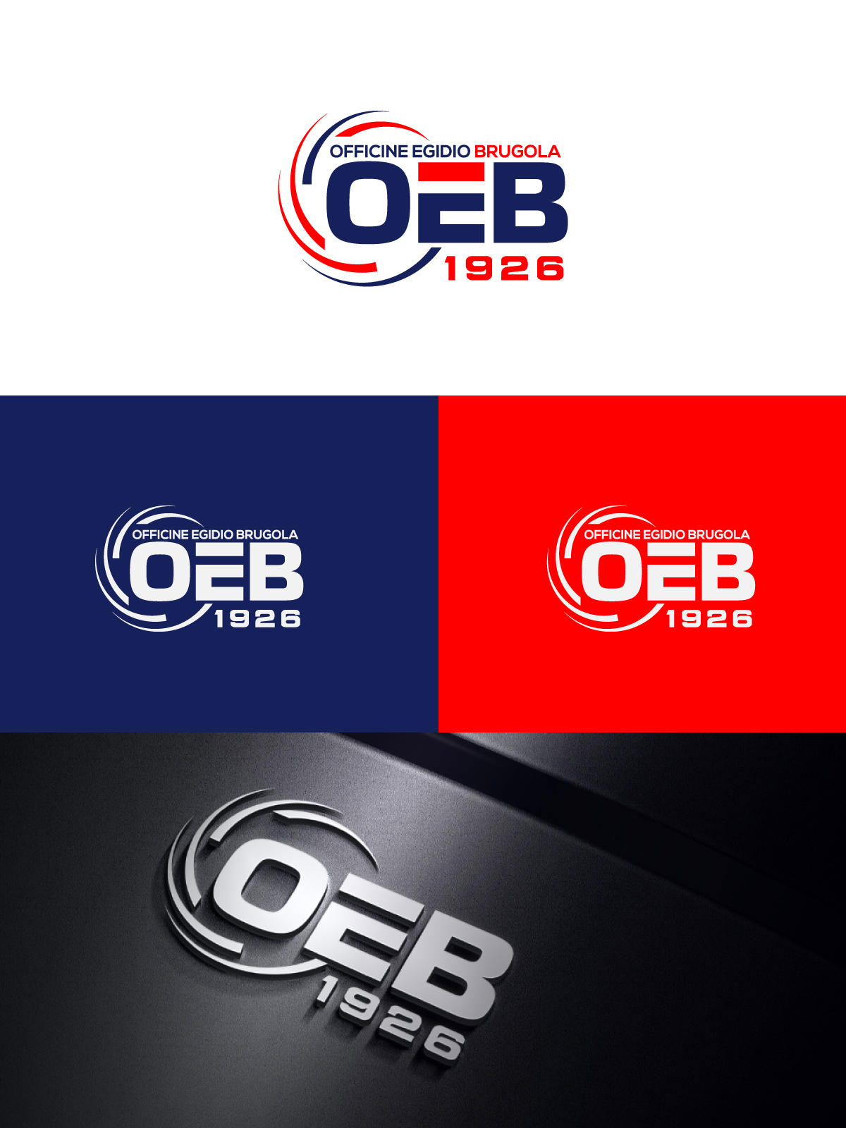Logo Design by Farhad Kreative for Brugola OEB Industriale | Design #30396480