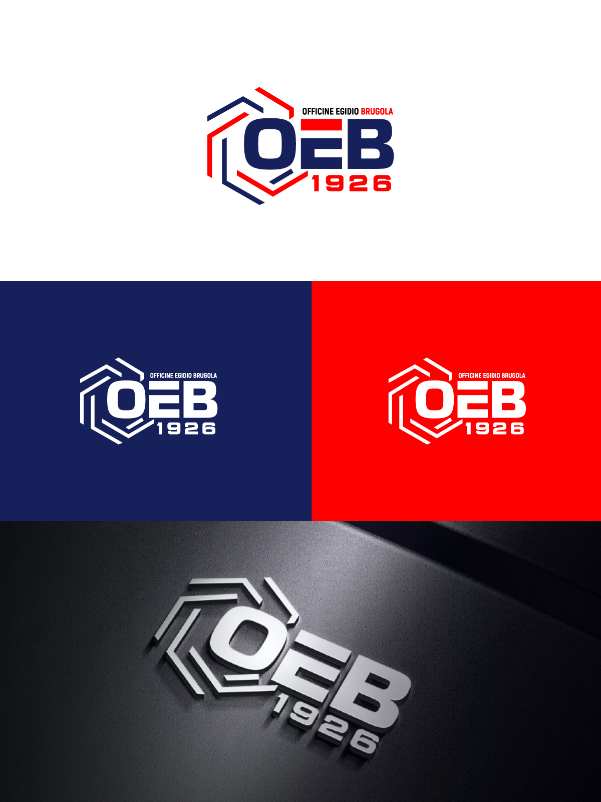 Logo Design by Farhad Kreative for Brugola OEB Industriale | Design #30400956