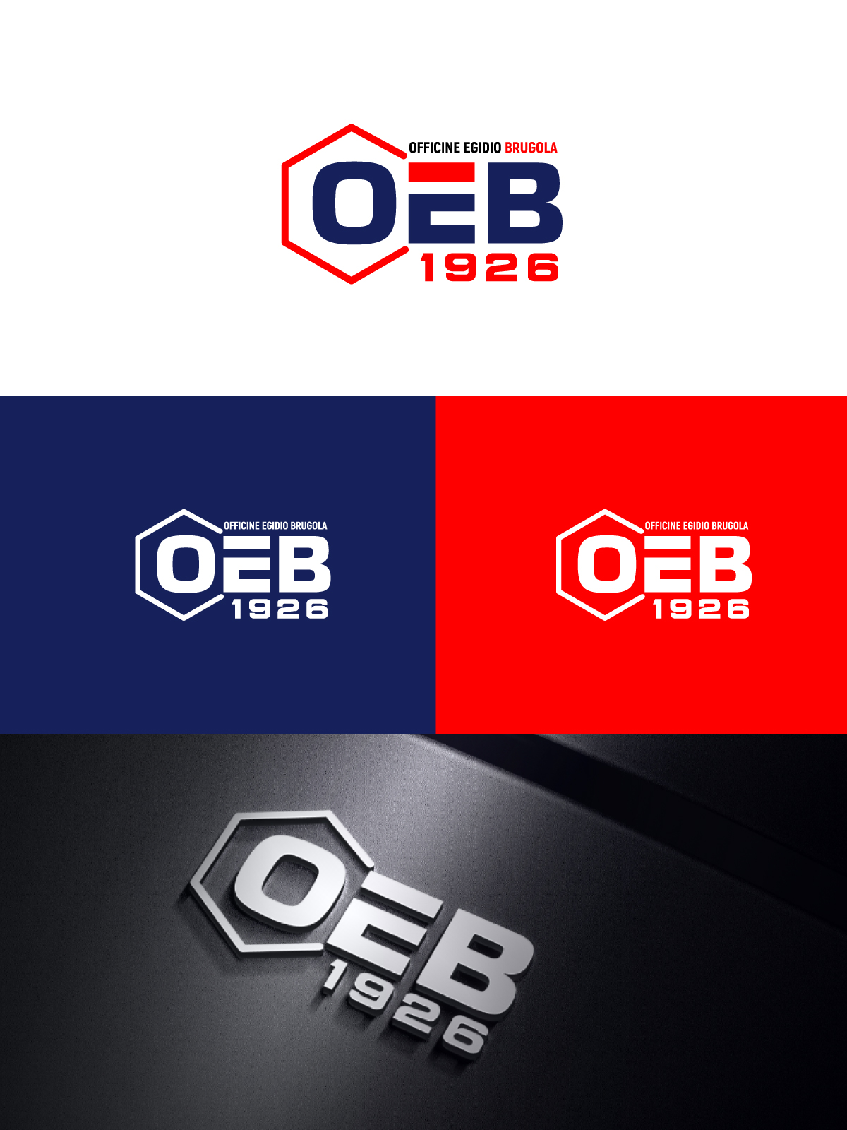 Logo Design by Farhad Kreative for Brugola OEB Industriale | Design #30400957