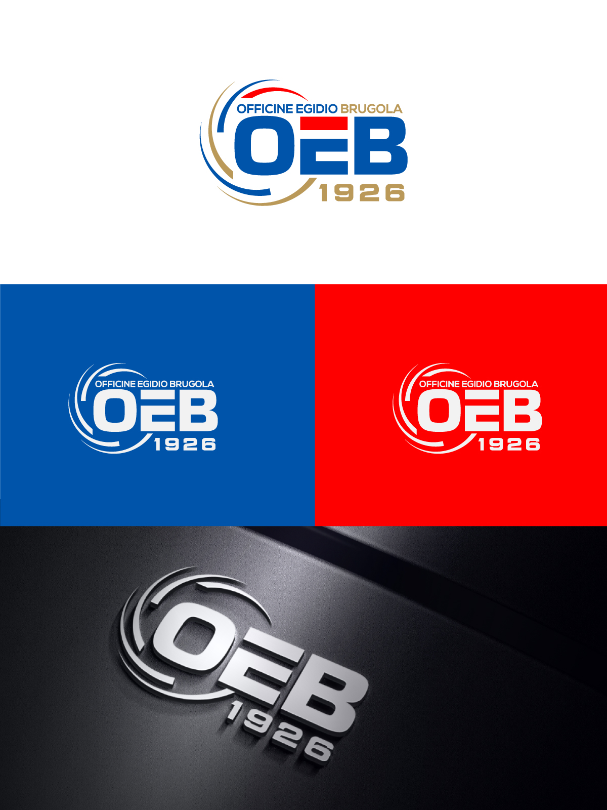 Logo Design by Farhad Kreative for Brugola OEB Industriale | Design #30401984