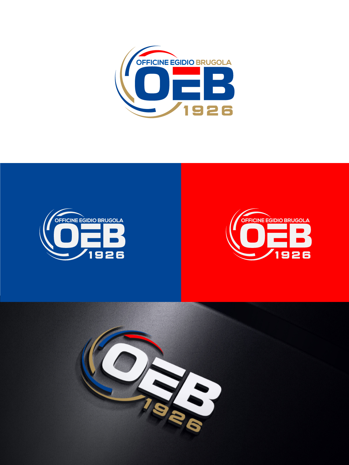 Logo Design by Farhad Kreative for Brugola OEB Industriale | Design #30406619