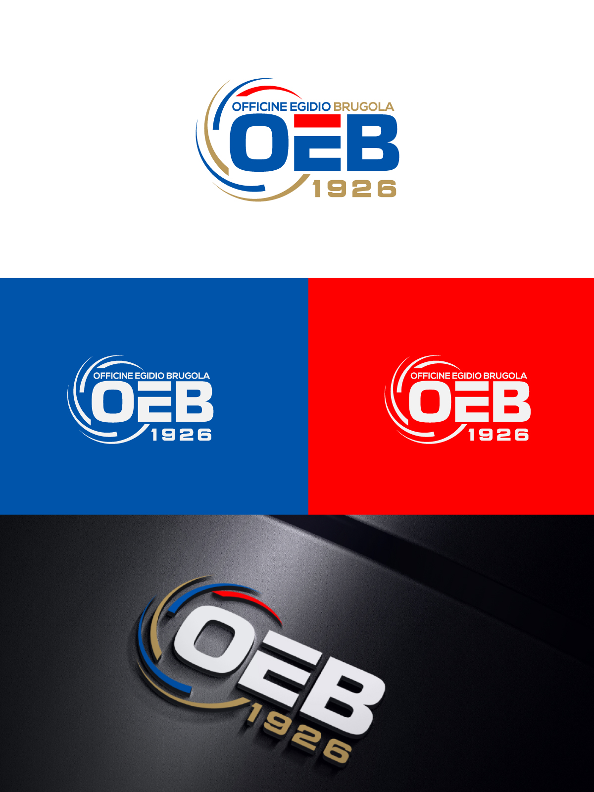 Logo Design by Farhad Kreative for Brugola OEB Industriale | Design #30406651