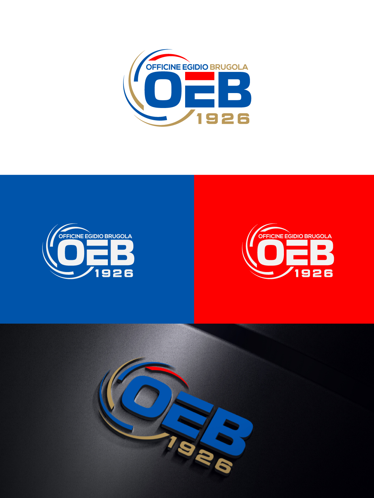 Logo Design by Farhad Kreative for Brugola OEB Industriale | Design #30406904