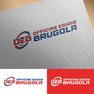 Logo Design by Dalang Design for Brugola OEB Industriale | Design: #30397444