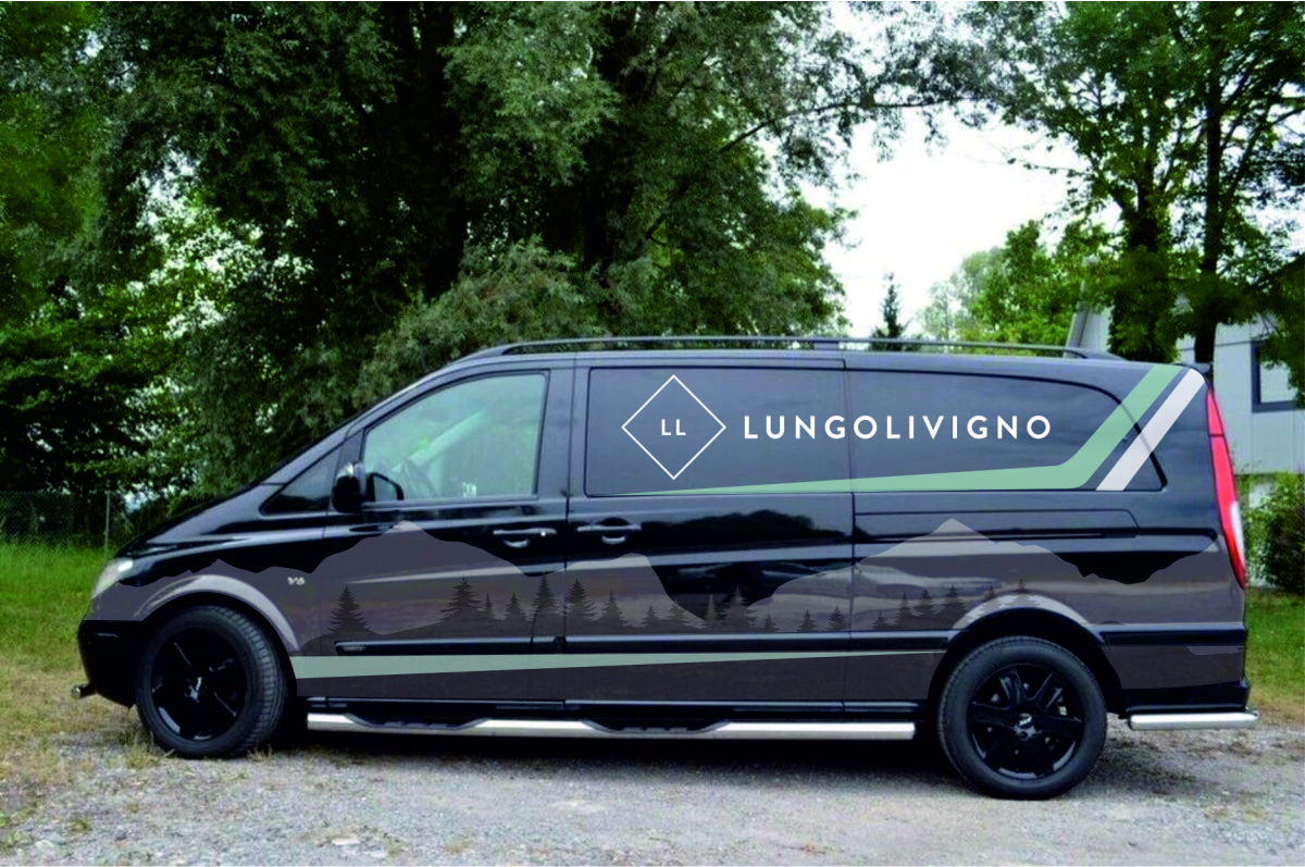 Car Wrap Design by AgGraphix for Lungolivigno Fashion | Design #30454333