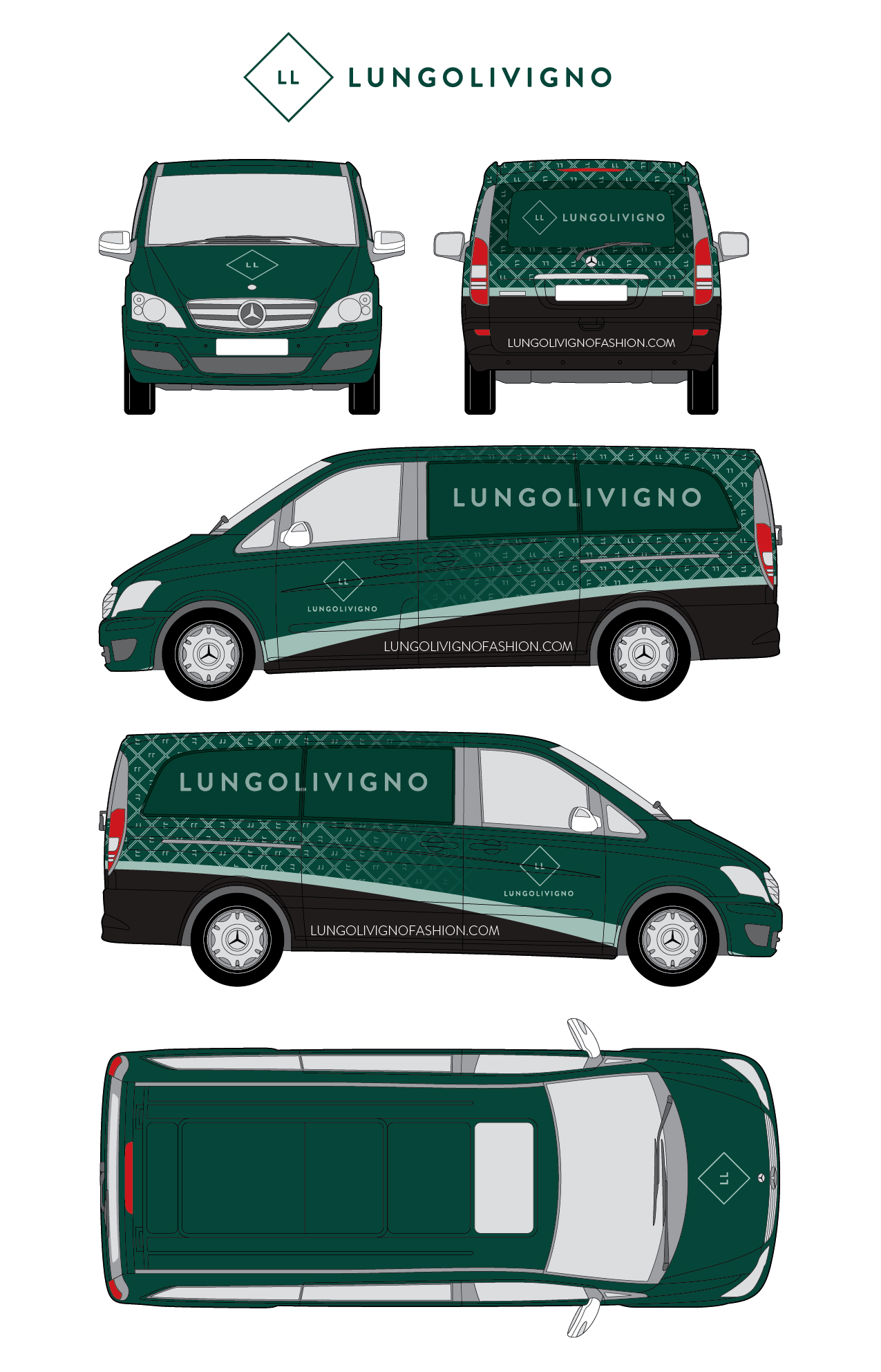 Car Wrap Design by Priyo Subarkah for Lungolivigno Fashion | Design #30407104