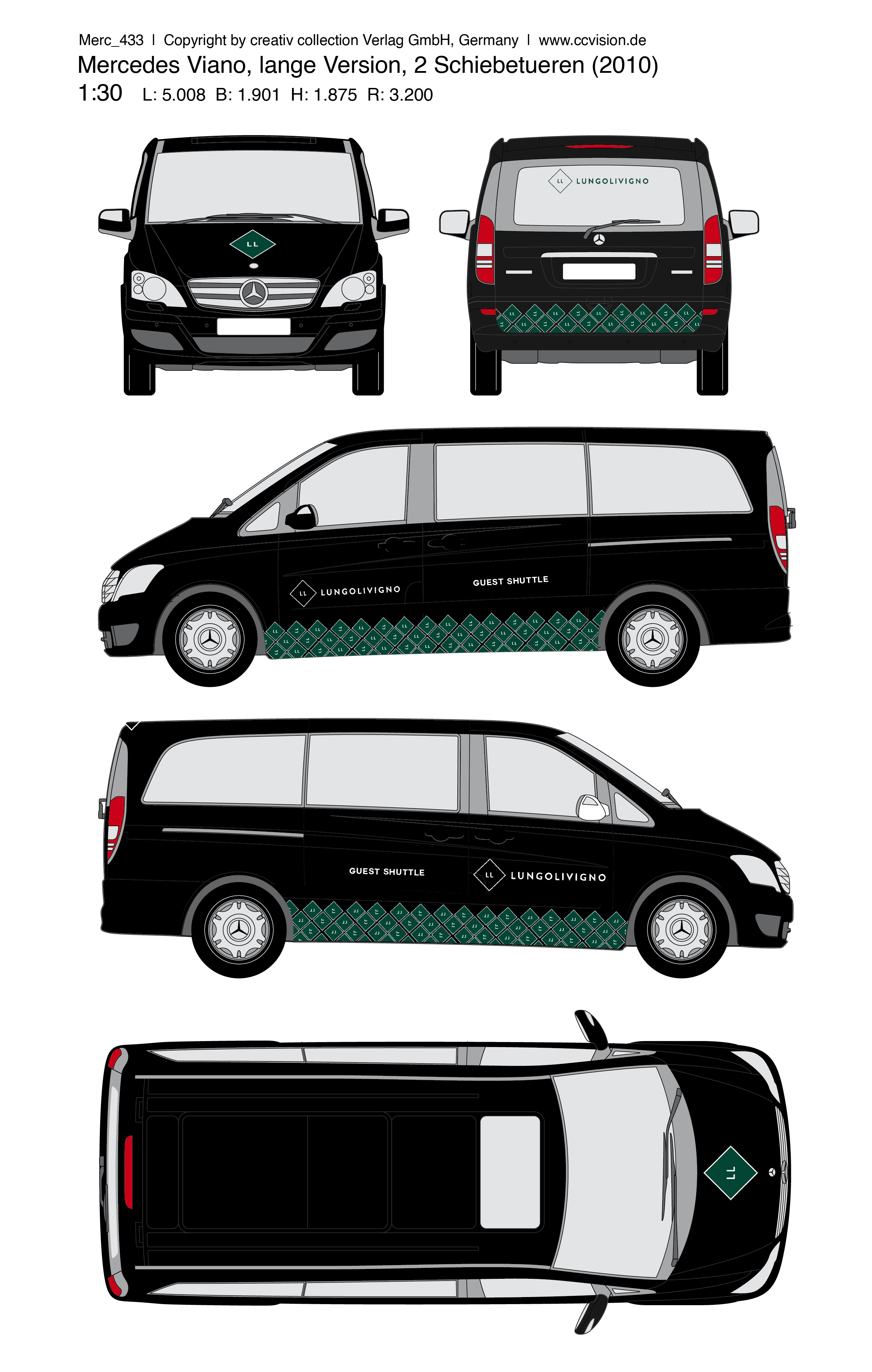 Car Wrap Design by Javelin Studio for Lungolivigno Fashion | Design #30465158