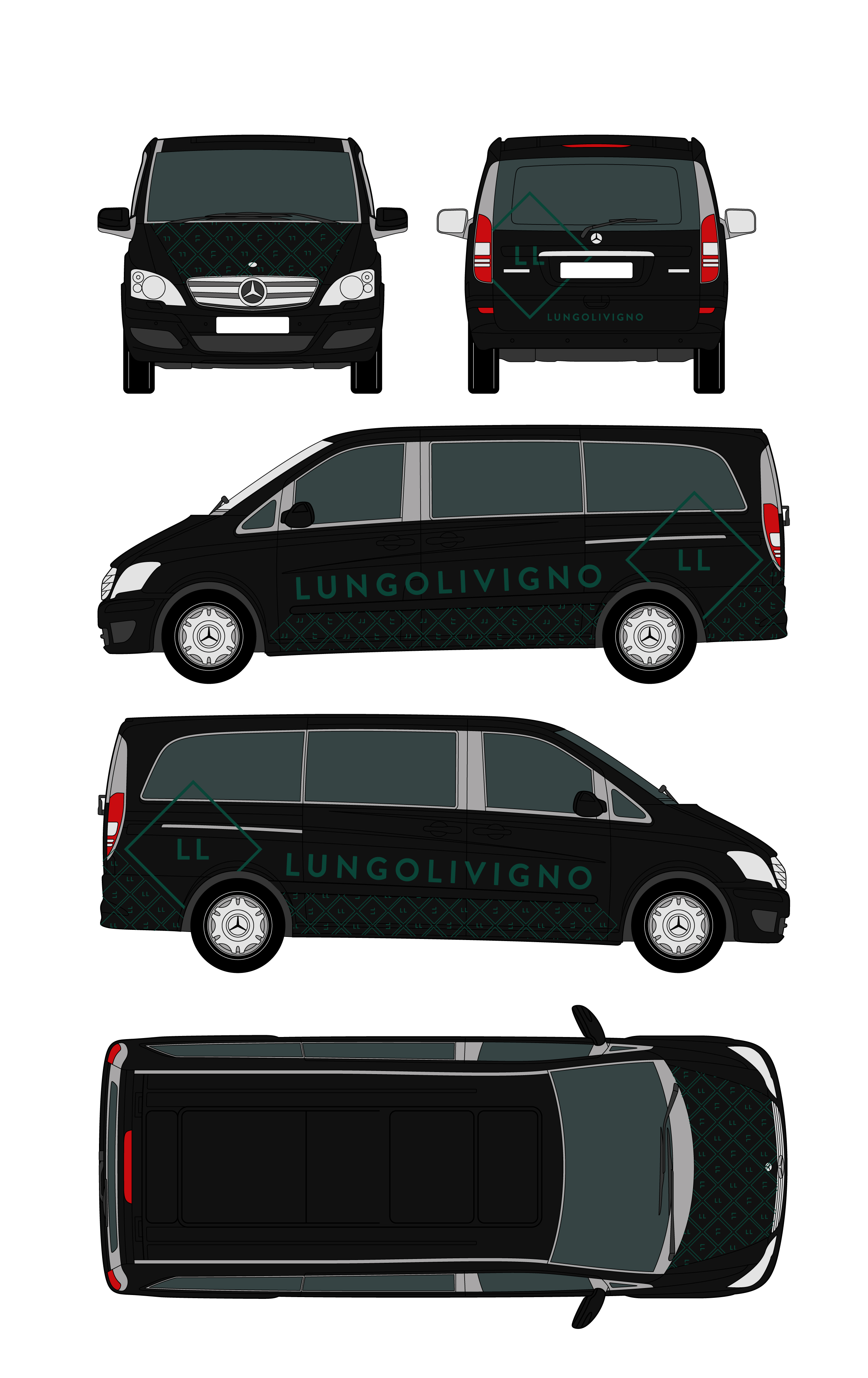 Car Wrap Design by SkaDesign for Lungolivigno Fashion | Design #30401722