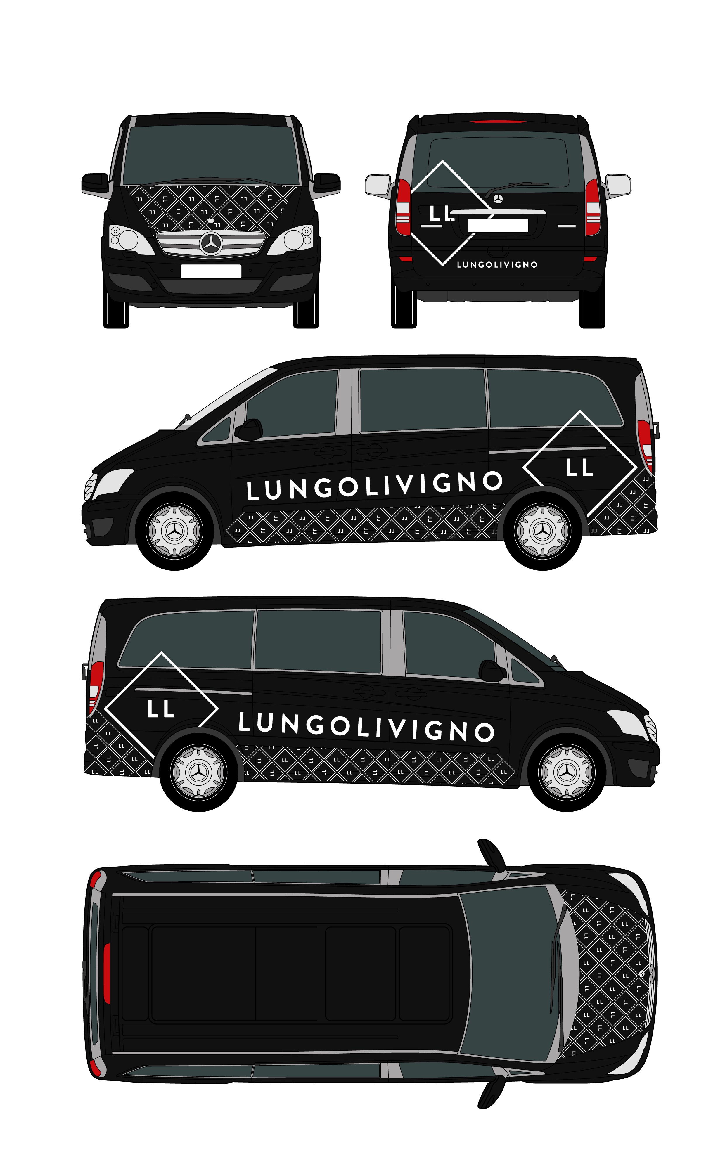 Car Wrap-Design von SkaDesign für Lungolivigno Fashion | Design #30401726