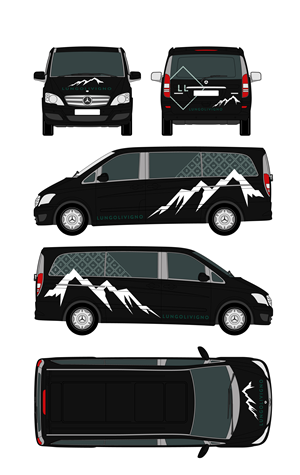 Car Wrap Design by SkaDesign for Lungolivigno Fashion | Design: #30401734
