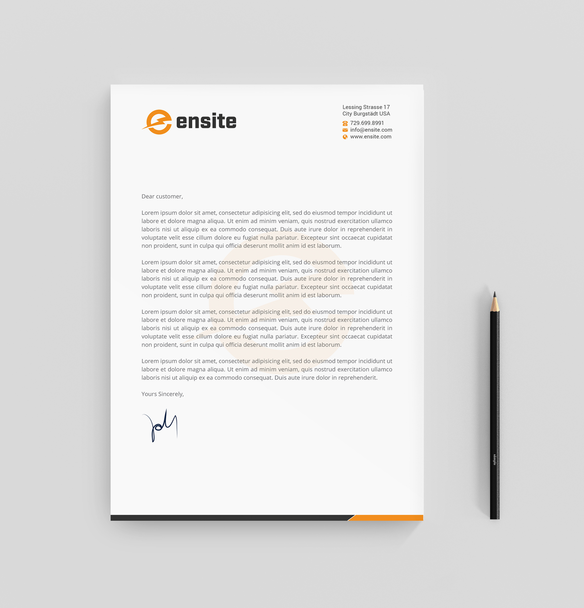 Stationery Design by R.design for this project | Design #30403085