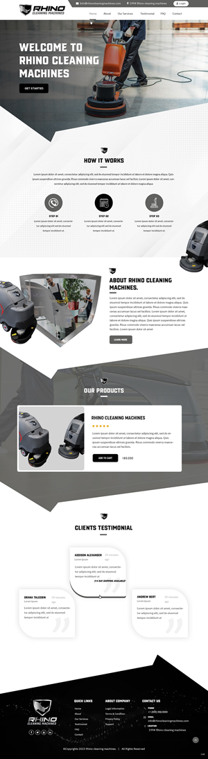 Web Design by pb for this project | Design: #30398443