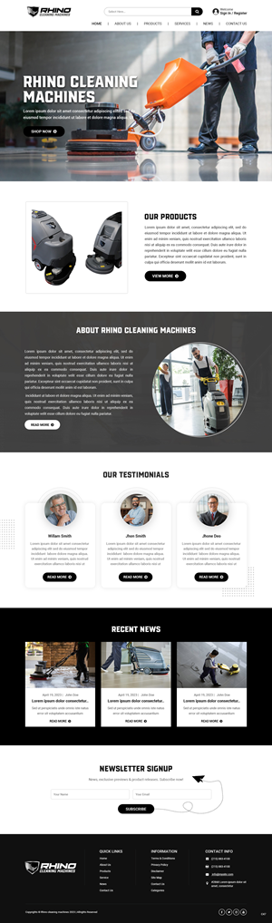 Web Design by pb for this project | Design: #30398447