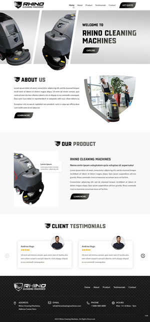 Web Design by pb for this project | Design: #30398453