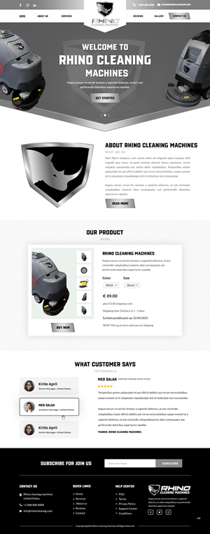 Web Design by pb for this project | Design: #30398456