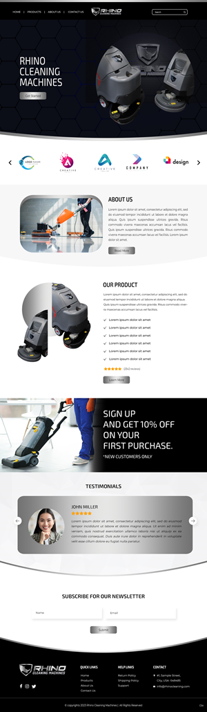 Web Design by pb for this project | Design: #30403901