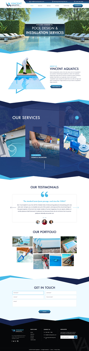 Web Design by AHS Agency for this project | Design #30394220