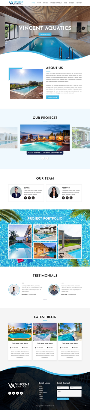 Web Design by pb for this project | Design: #30398486