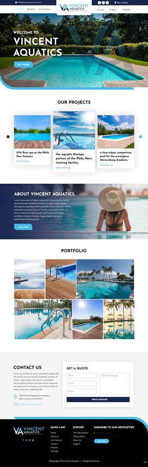 Web Design by pb for this project | Design: #30398487