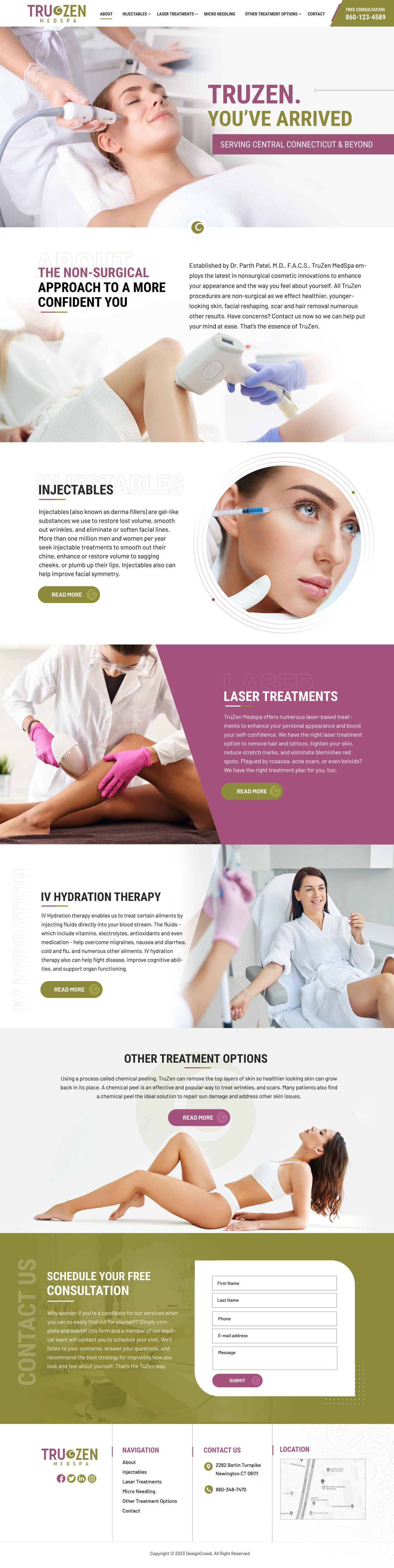 Web Design by Blue Sparrow for this project | Design #30403768