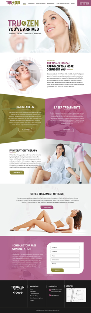 Diseño Web por Blue Sparrow para este proyecto | Diseño: #30403884